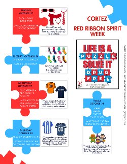 Red Ribbon Week Flyer